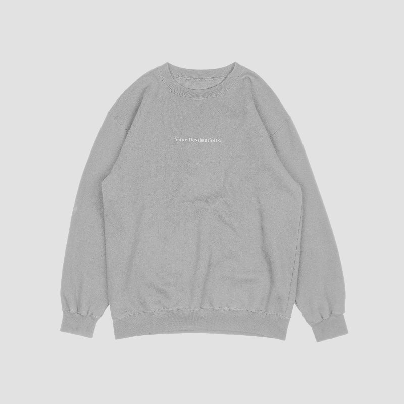 SWEATER YD, BOOT GRIJS.