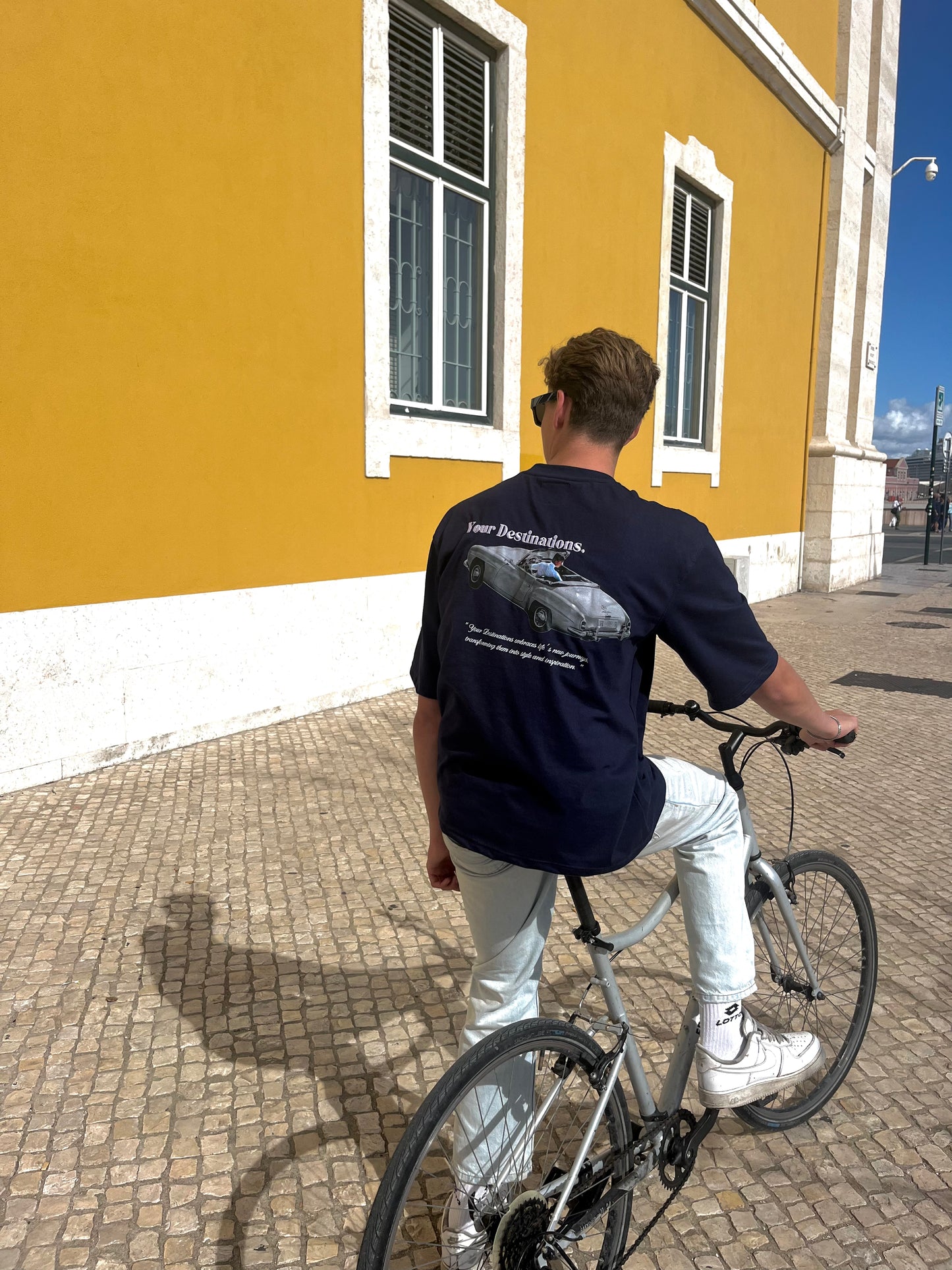OVERSIZED TEE YD, AUTO MARINEBLAUW.