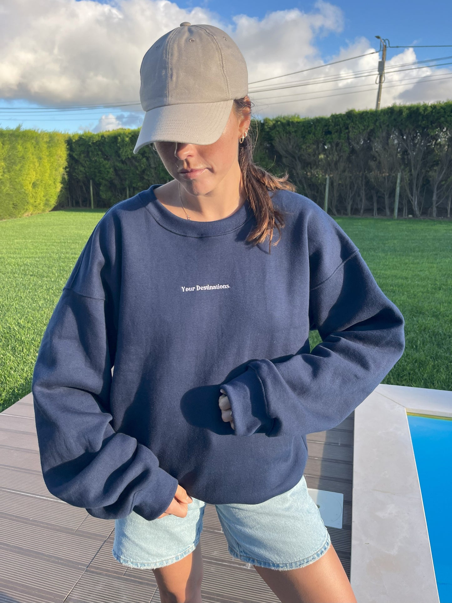 SWEATER YD, AUTO MARINEBLAUW.