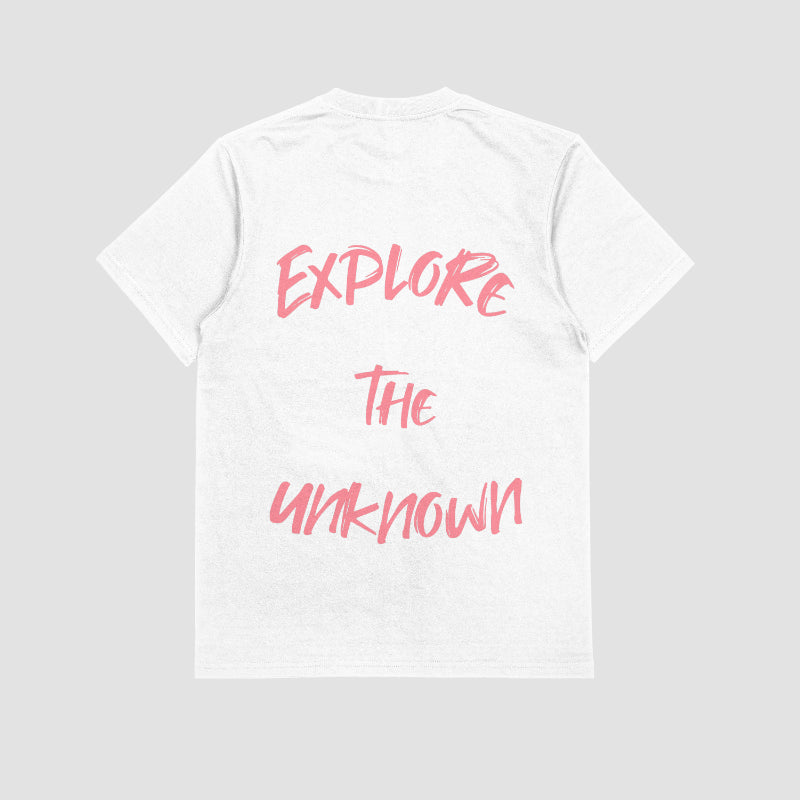 OVERSIZED TEE YD, ZALM WIT