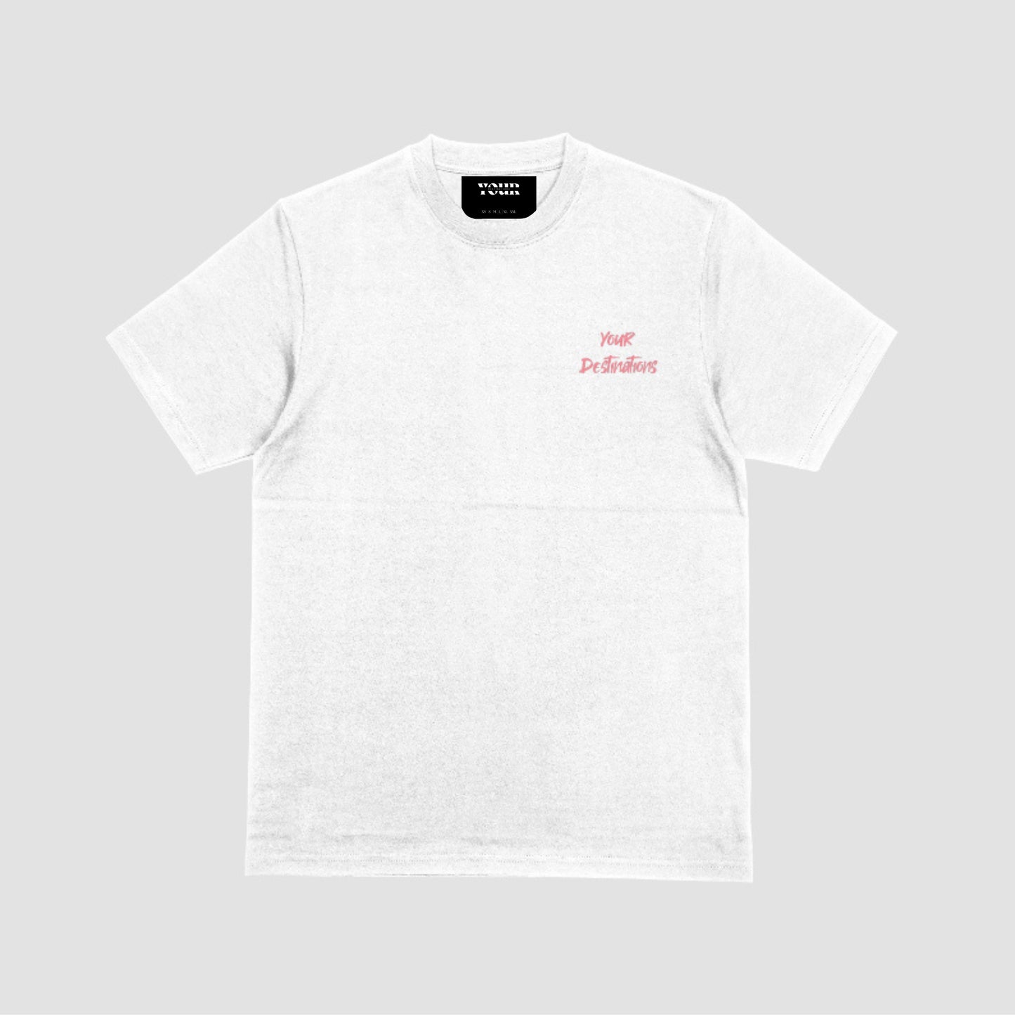 OVERSIZED TEE YD, ZALM WIT